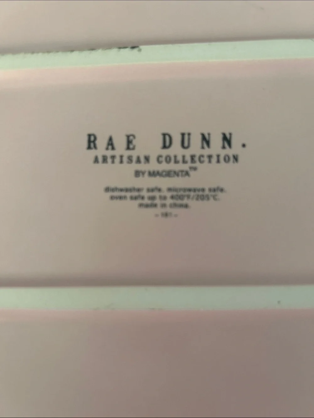 Rae Dunn  HomeMade Pink Ceramic Baking Dish